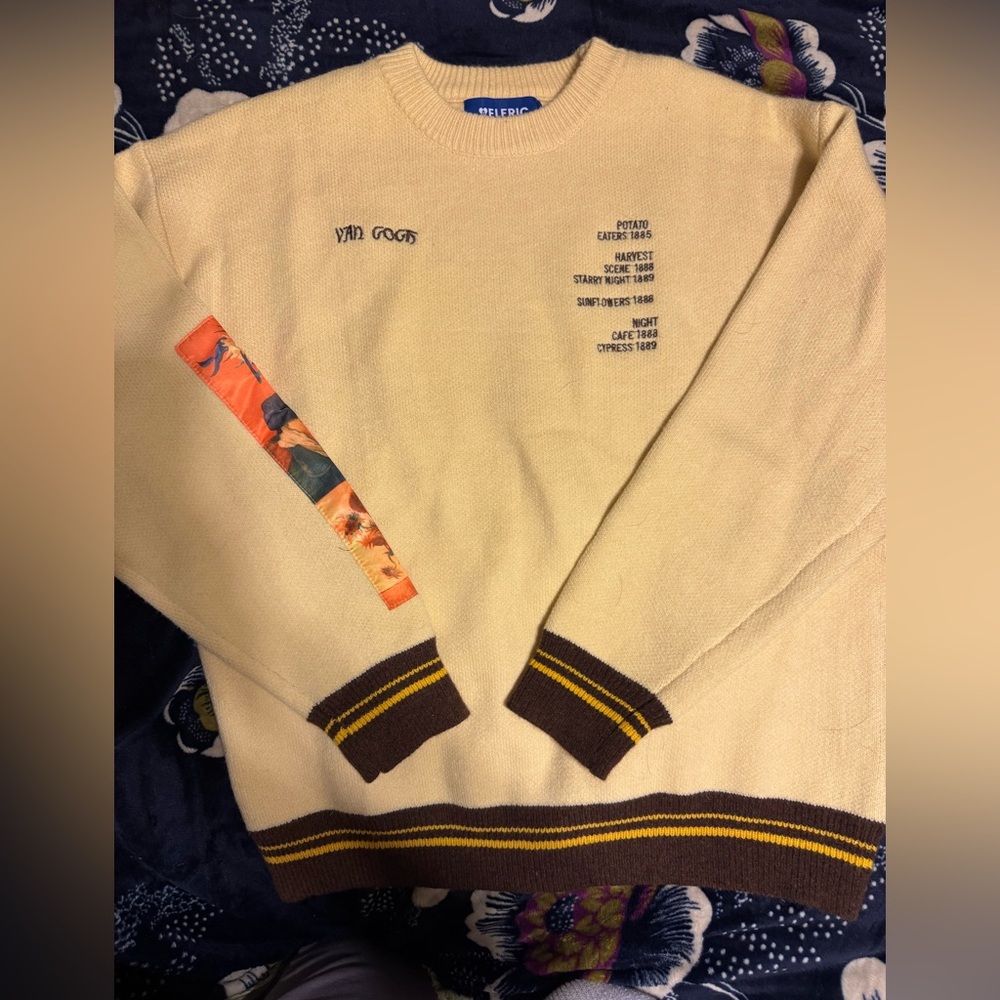 Aelfric Eden Van Gogh sweater size L